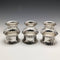 Set of 6 British Vintage Silver Plated Napkin Rings